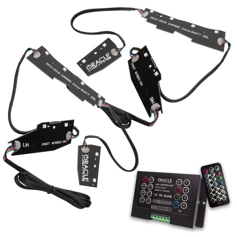 ORACLE Lighting Oracle 16-18 Chevy Camaro RGB+W Headlight DRL Upgrade Kit - ColorSHIFT w/ 2.0 Controller 1345-333 1345-333 User 4