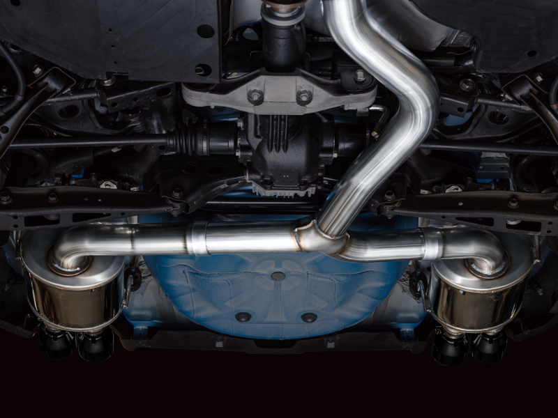 AWE Tuning 2022+ VB Subaru WRX Touring Edition Exhaust - Diamond Black Tips 3015-43979 3015-43979 Photo - Mounted
