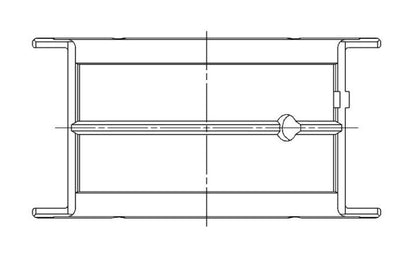 ACL Main Bearing Set AEB5M909H-20 5M909H-20 Technical Drawing