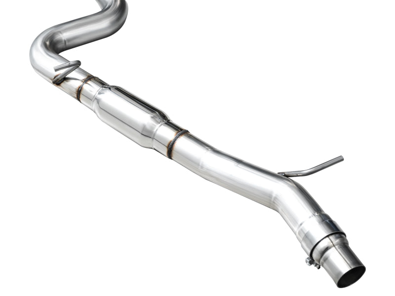 AWE Tuning AWE MK8 Volkswagen Golf R 3in Track Edition Quad Exhaust - Chrome Silver Tips 3020-42658 3020-42658 Photo - out of package
