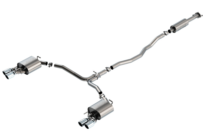 Borla 18-20 Toyota Camry XSE Cat Back S-Type Exhaust 3.5in Tip Dual Split Rear Exit 140823 140823 Photo - Primary