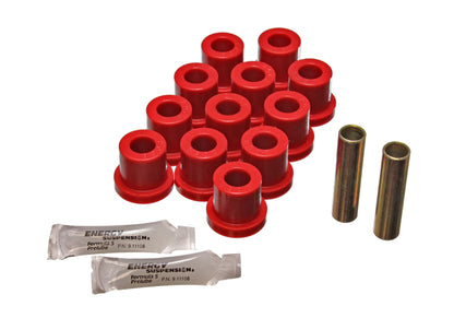 Energy Suspension Leaf Spring Bushing Set Red Chevrolet Bel Air All 1955-1955 3.2118R Photo - Primary