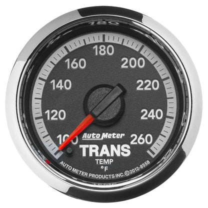 Autometer Gauge, Trans Temp, 2 1/16", 100-260 Deg. F, Stepper Motor, Ram Gen 4 8558 Photo - Primary
