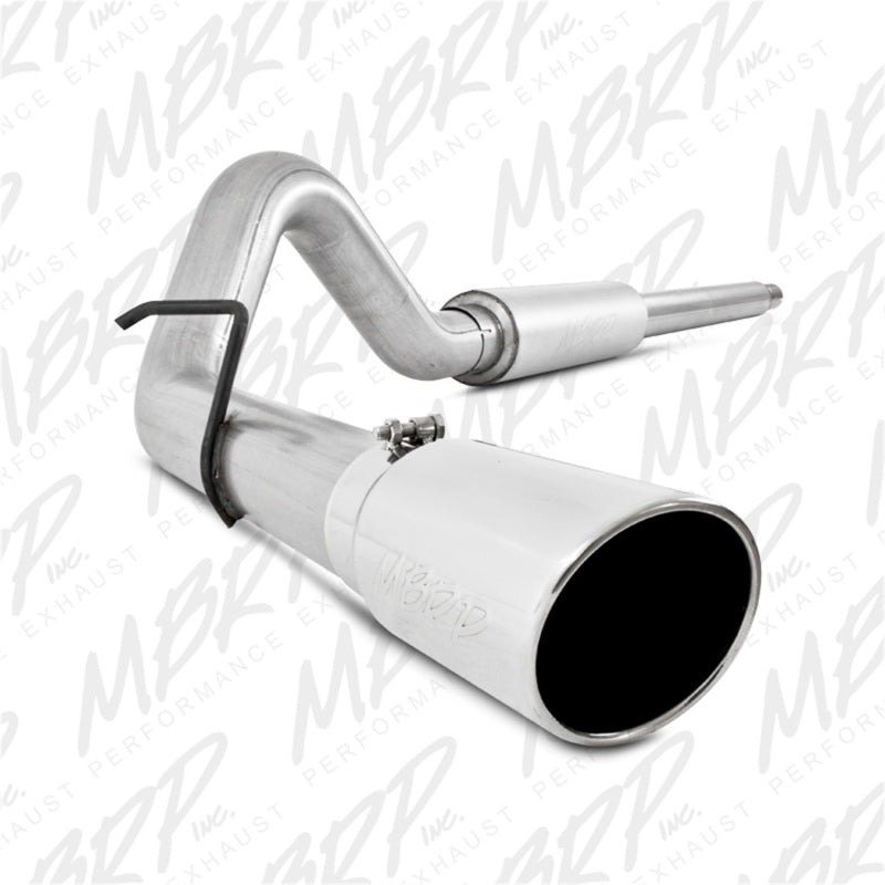 MBRP 1999-2004 Ford F-250/350 V-10 Cat Back 4 Single Side S5206AL Photo - Primary