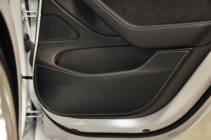 Revel GT Design Kick Panel Cover (White Stitch) 16-19 Tesla Model 3 - 4 Pieces 1TR5GDAX01W 1TR5GDAX01W User 1