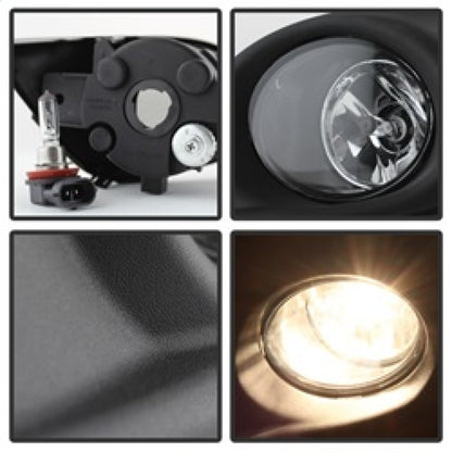 Spyder Nissan Altima 2013-2015 4dr. OEM Fog Lights w/Switch Clear FL-NA13-C 5077813 5077813 Photo - Unmounted