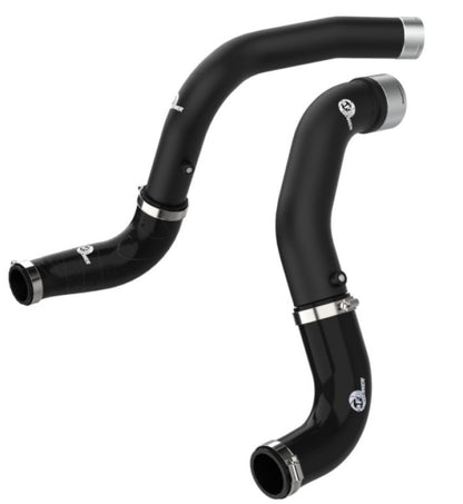 aFe BladeRunner Black 3in Intercooler Hot & Cold Side Pipe Kit 20-21 Jeep Wrangler V6-3.0L (td) 46-20434-B 46-20434-B User 1