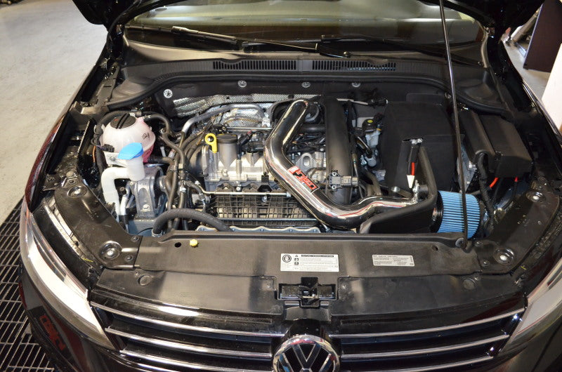 Injen 2016 Jetta I4 1.4L TSI SP Series Short Ram Polished Intake Sys SP3030P Photo - Mounted