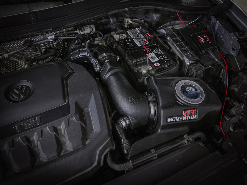 aFe Momentum GT Pro 5R Cold Air Intake System 18-21 Volkswagen Tiguan L4-2.0L (t) 50-70088R 50-70088R Photo - Mounted