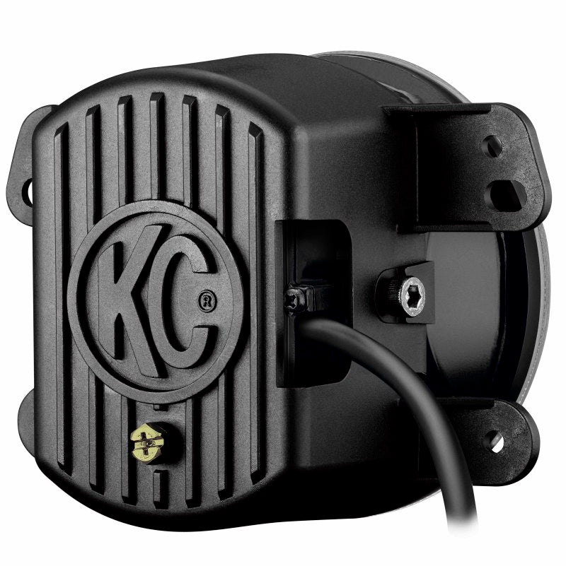 KC HiLiTES 4" Gravity® LED G4 - 2-Light System - SAE/ECE - 10W Fog Beam - for 07-09 Jeep JK 494 494 Photo - Primary