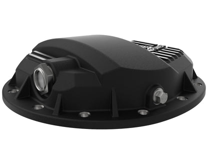 aFe Pro Series GMCH 9.5 Rear Diff Cover Black w/ Machined Fins 19-20 GM Silverado/Sierra 1500 46-71140B 46-71140B Photo - Unmounted