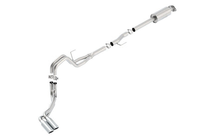 Borla 15-16 Ford F-150 3.5L EcoBoost Ext. Cab Std. Bed Catback Exhaust ATAK Truck Side Exit 140619 140619 Photo - Primary