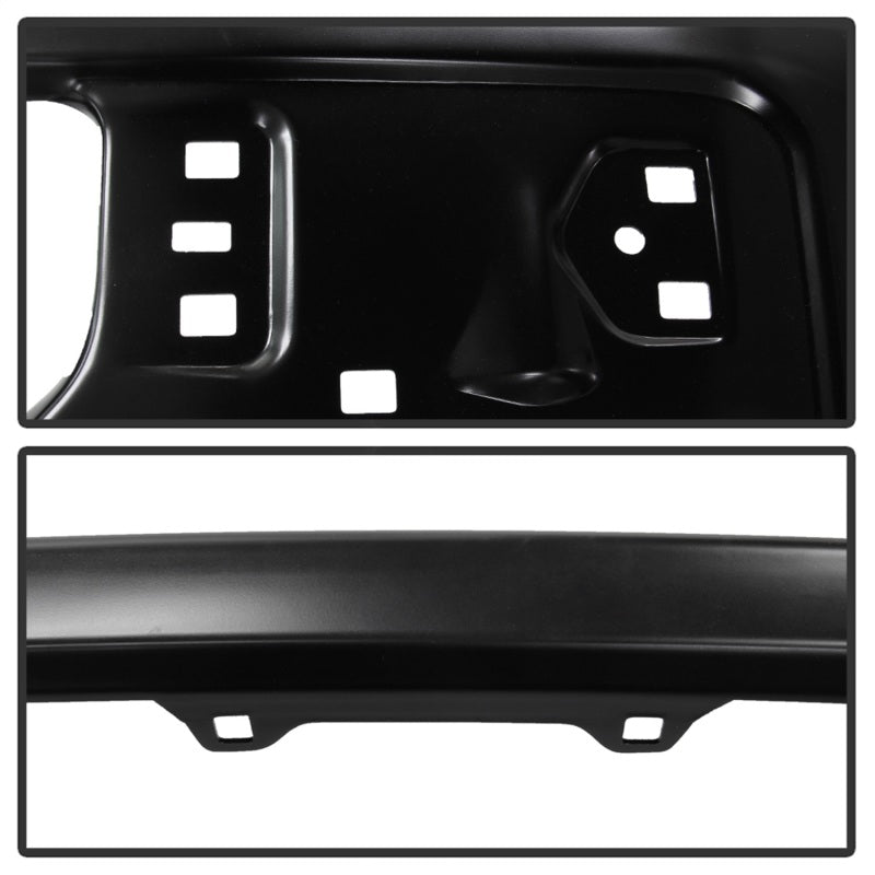 Spyder Ford F150 09-14 w/Fog Light Hole Front Bumper - Black (OEM # 9L3Z17757DPTM) 9948459 9948459 Photo - Unmounted