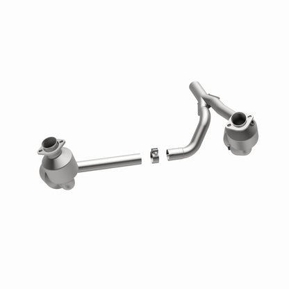 MagnaFlow Jeep Wrangler OEM Grade Federal / EPA Compliant Direct-Fit Catalytic Converter 49689 360 Degree Image Set
