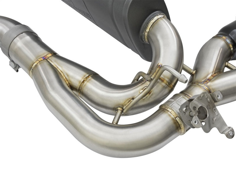 aFe  POWER 49-36333-B MACH Force-Xp 304 SS Axle-Back Exhaust System 49-36333-B Photo - Unmounted