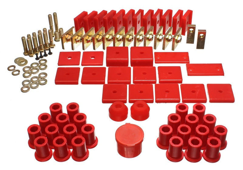 Energy Suspension Hyper-Flex System Red Toyota Land Cruiser All 1967-1978 8.18105R Photo - Primary
