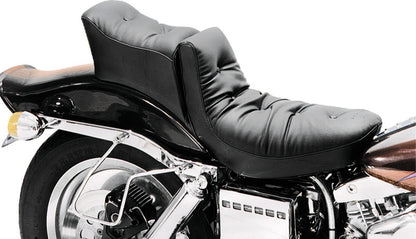 Mustang Motorcycle Mustang 93-03 Harley Dyna Wide Glide Tank Bib - Black 93123 93123 Photo - Primary
