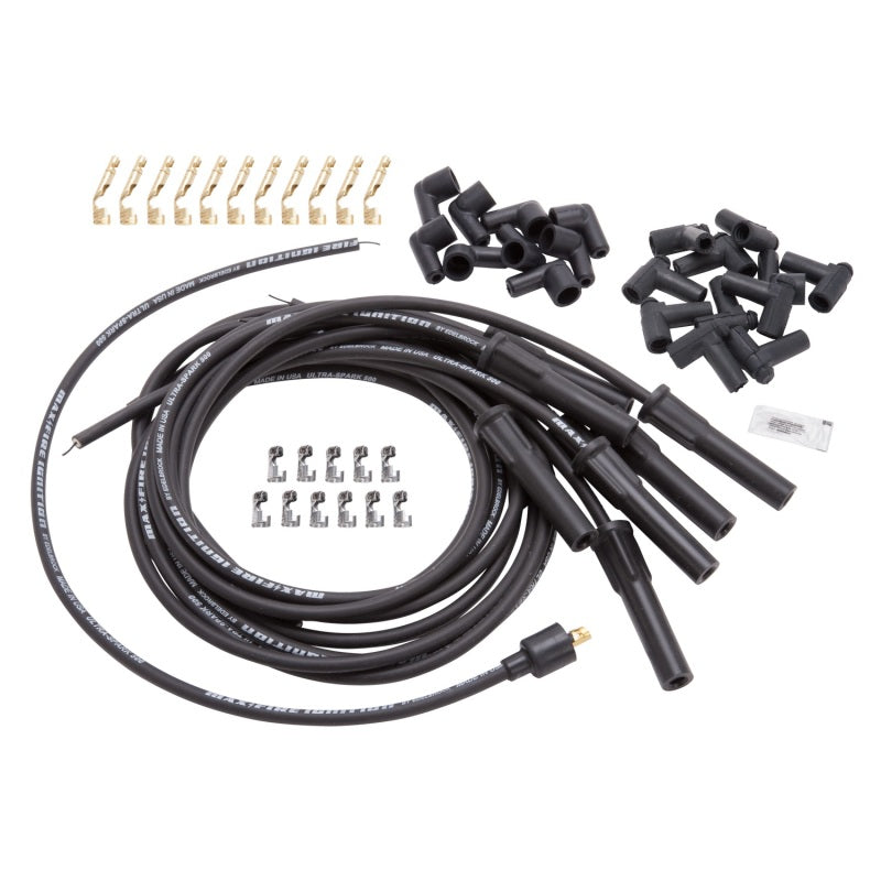 Edelbrock Spark Plug Wire Set Universal Flex Boots 500 ohm Resistance 8.65mm 22700 Photo - Primary