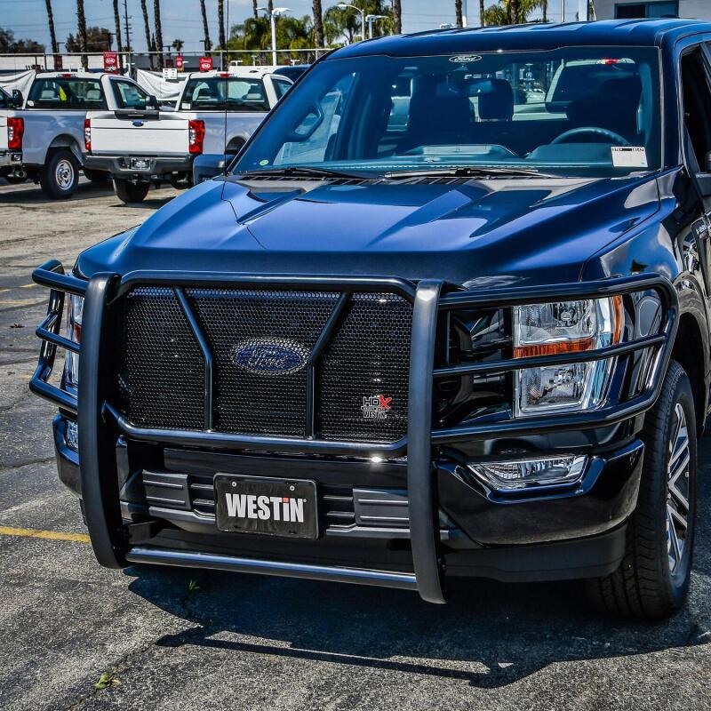 Westin 2021 Ford F150 HDX Grille Guard - Black 57-4065 57-4065 Photo - Mounted