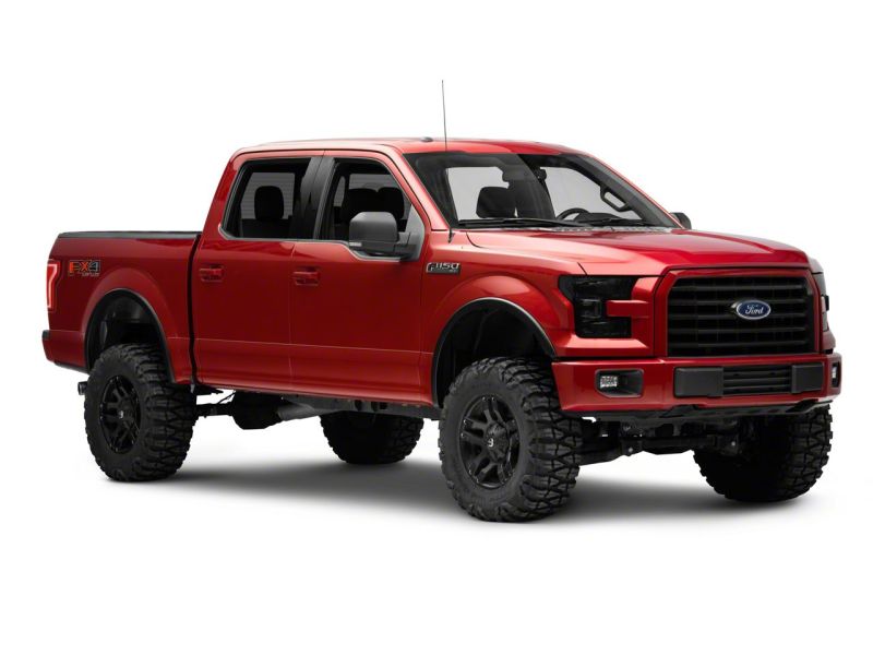 Raxiom 15-17 Ford F-150 Axial OEM Style Rep Headlights- Chrome Housing- Smoked Lens T551346 T551346 Photo - Close Up