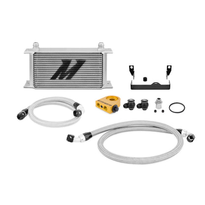Mishimoto Thermostatic Oil Cooler Kit Silver Thermostatic 06-07 Subaru WRX/STi MMOC-WRX-06T Photo - Primary