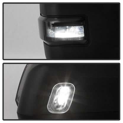 SPYDER xTune 15-17 Ford F-150 Heated LED Telescoping Pwr Mirrors - Smk (Pair) (MIR-FF15015S-G4-PWH-SM-SET) 9943065 9943065 Photo - Unmounted