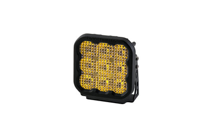 Diode Dynamics SS5 LED Pod Pro - Yellow Flood (Single) DD6779S DD6779S Photo - Primary