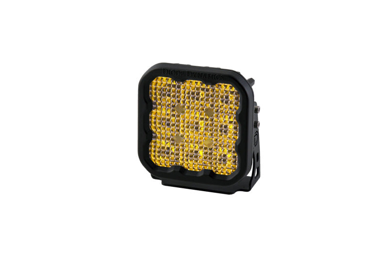 Diode Dynamics SS5 LED Pod Pro - Yellow Flood (Single) DD6779S DD6779S Photo - Primary