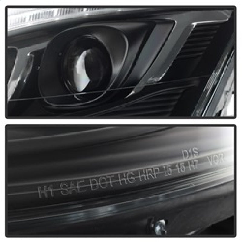 Spyder Mercedes W221 S Class 07-09 Headlights - HID Model Only - Black PRO-YD-MBW22107-HID-DRL-BK 5083890 5083890 Photo - Unmounted