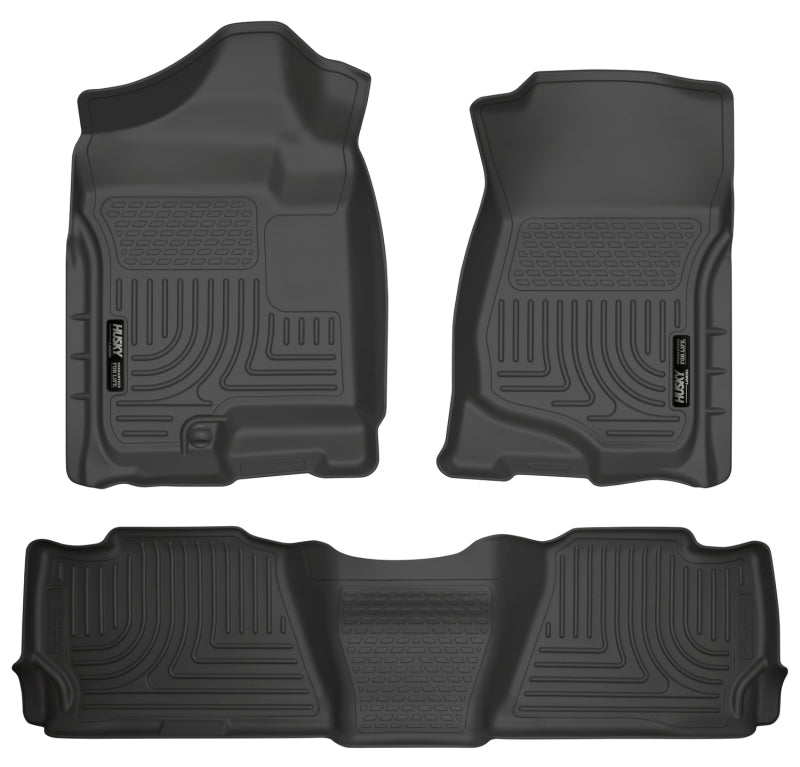 Husky Liners 07-13 GM Escalade/Suburban/Yukon WeatherBeater Black Front & 2nd Seat 98251 Photo - Primary