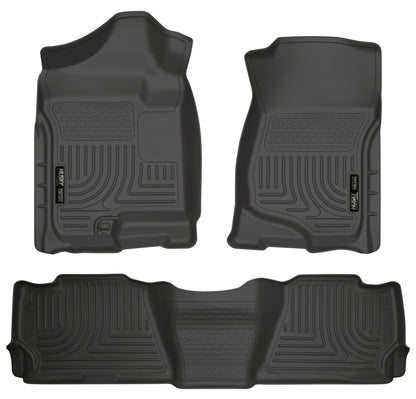 Husky Liners 07-13 GM Escalade/Suburban/Yukon WeatherBeater Black Front & 2nd Seat 98251 Photo - Primary