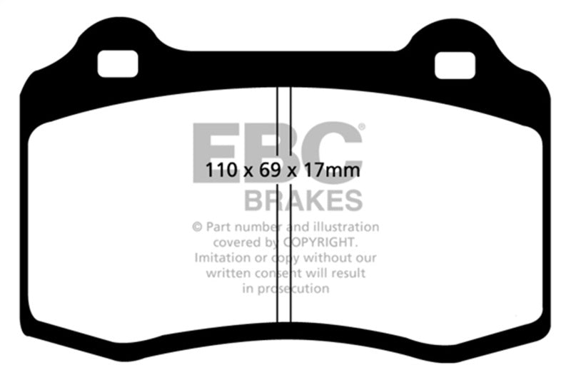 EBC Disc Brake Pad Set DP21031 Photo - Primary