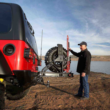 ARB Rear Bar Wheel Carrier Tj 5750012 5750012 Photo - lifestyle view
