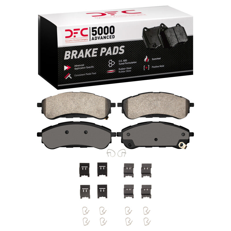 DFC DFC 5000 Advanced Ceramic Brake Pads Brakes, Rotors & Pads Brake Pads - OE main image