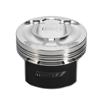 Manley Performance Ford 2.0L EcoBoost 87.5mm STD Size Bore 9.3:1 Dish Extreme Duty Piston 636000CE-4 Photo - out of package