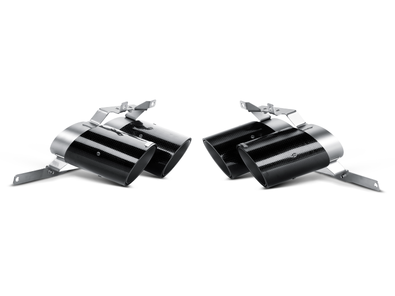 Akrapovic 10-14 Lamborghini Gallardo LP 570-4 Coupe/Spyder Tail Pipe Set (Carbon) TP-CT/8 TP-CT/8 Photo - Primary