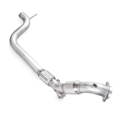 Stainless Works 2015-16 Mustang Downpipe 3in High-Flow Cats M15EDPCATSW M15EDPCATSW Photo - Primary
