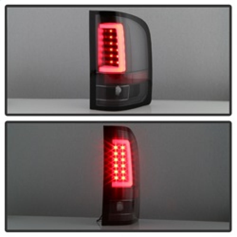 Spyder 07-13 Silverado (Will Not Work w/2010 921 Bulb) V3 LED Tail Lghts Blk ALT-YD-CS07V3-LBLED-BK 5084088 5084088 Photo - Unmounted