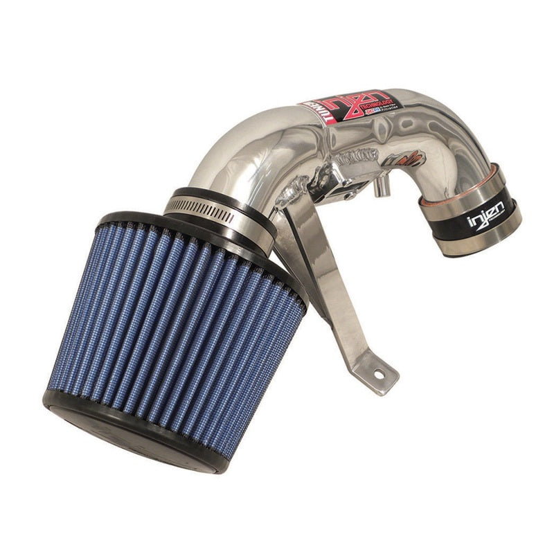 Injen 06-11 Honda Civic Hybrid 1.3L 4 cyl Polished Dyno-Tuned Air Intake w/ Web Nano-Fiber Filter SP1580P SP1580P Photo - Primary