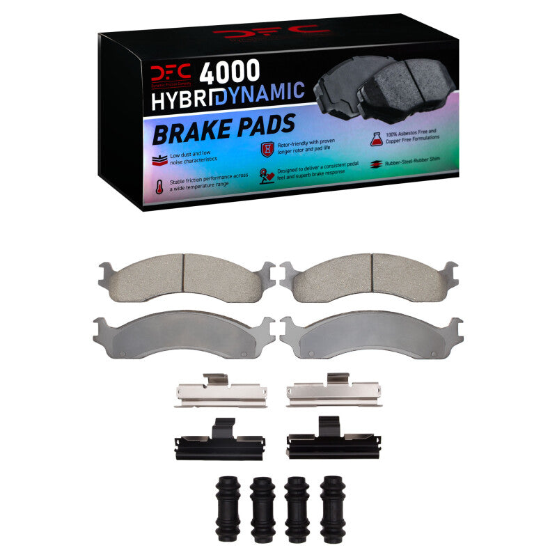 DFC DFC 4000 HybriDynamic Brake Pads Brakes, Rotors & Pads Brake Pads - OE main image