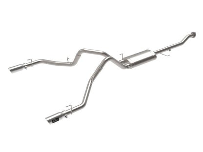 aFe Vulcan Series 3in 304SS Cat-Back w/ Polished Tips 15-20 Ford F-150 V6 2.7L/35L(tt) / V8 5.0L 49-33130-P 49-33130-P Photo - Primary