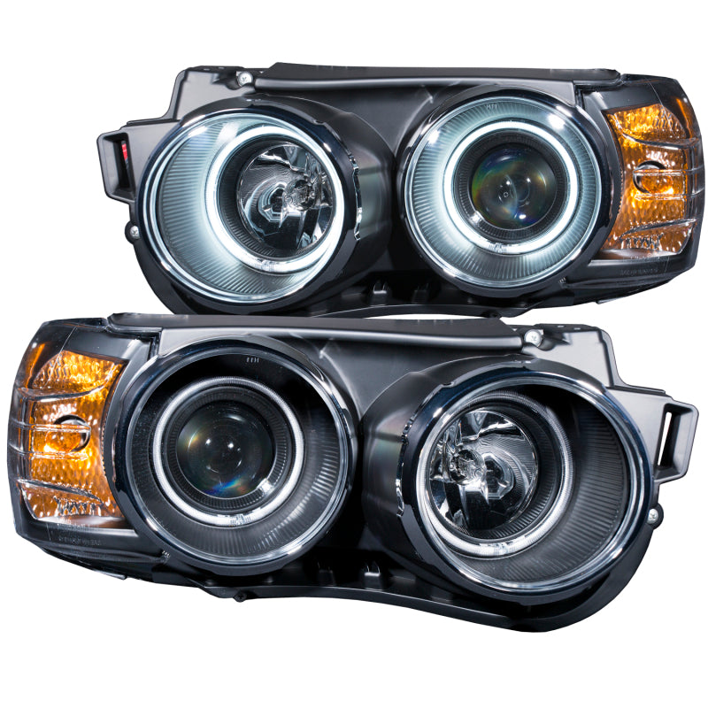 Anzo 2012-2015 Chevrolet Sonic Projector Headlights w/ Halo Black (CCFL) 121488 Photo - Primary