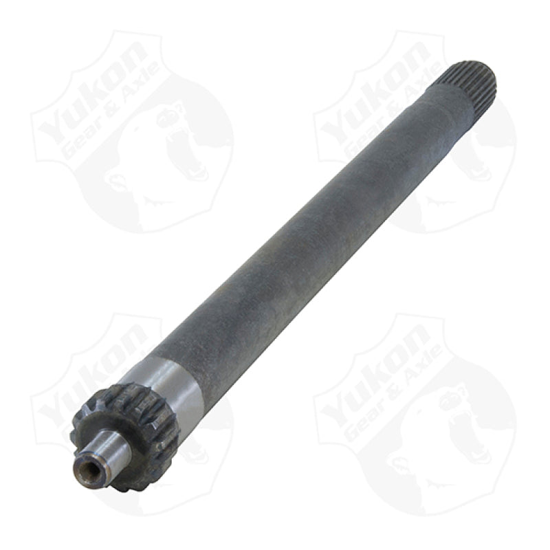 Yukon Gear & Axle Yukon Gear Rplcmnt Axle For Dodge Dana 44 18.94in 15Spline & 30Spline Extreme Inner Disconnect Axle YA D75265X YA D75265X Photo - Primary