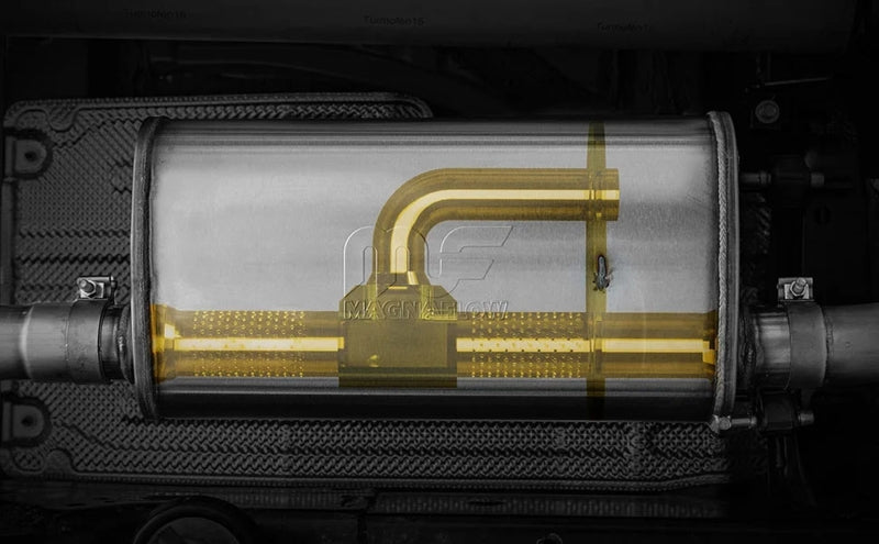 Magnaflow 2024 Toyota Tacoma Overland Series Cat-back Exhaust System 19678 19678 Photo - Mounted