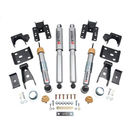 Belltech LOWERING KIT 16.5-17 Chevy Silverado All Cabs 4WD 2inF/2inR 1018SP 1018SP Photo - Primary