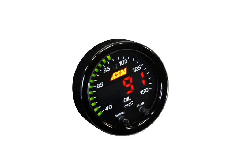 AEM Electronics Engine Coolant Temperature Gauge 30-0302 Photo - Primary
