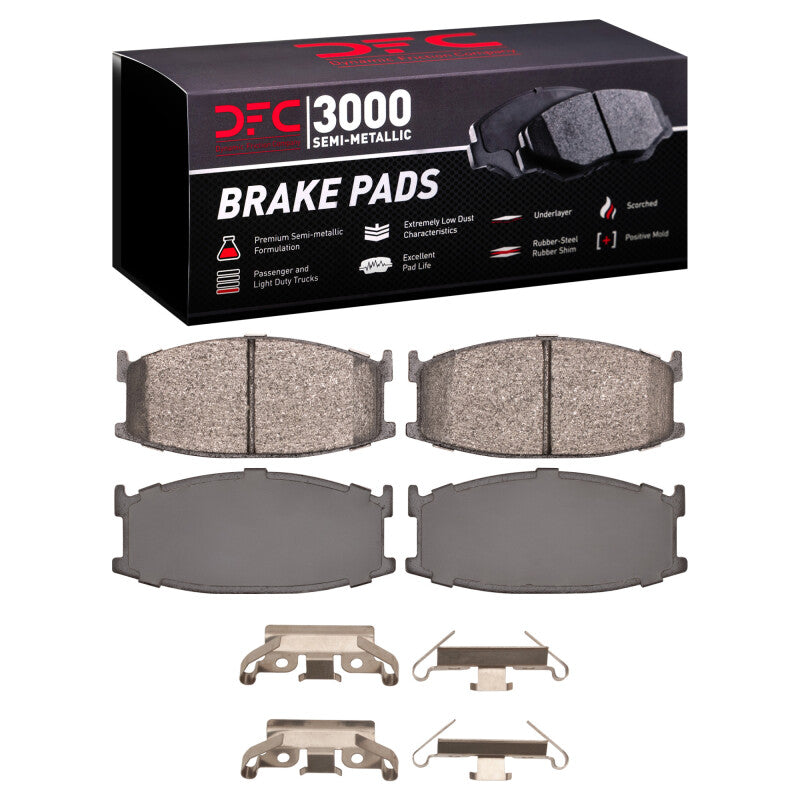 DFC DFC 3000 Semi-Met Brake Pads Brakes, Rotors & Pads Brake Pads - OE main image