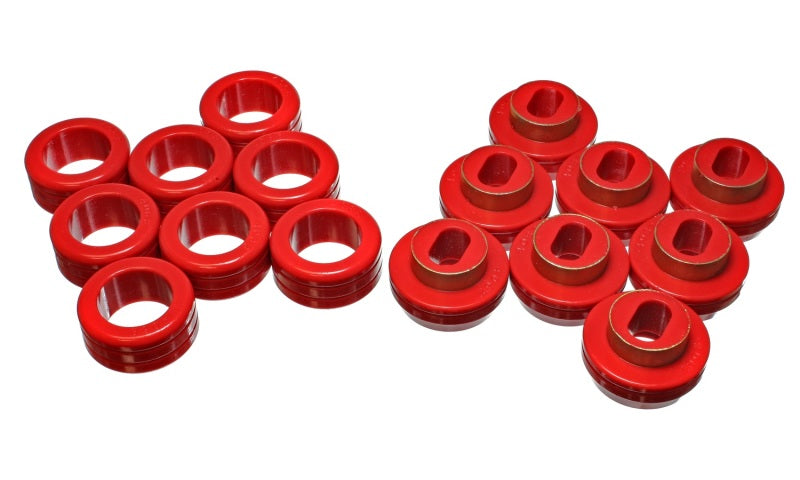 Energy Suspension Body Mount Set Red Chevrolet C20 All 1981-1986 3.4121R Photo - Primary
