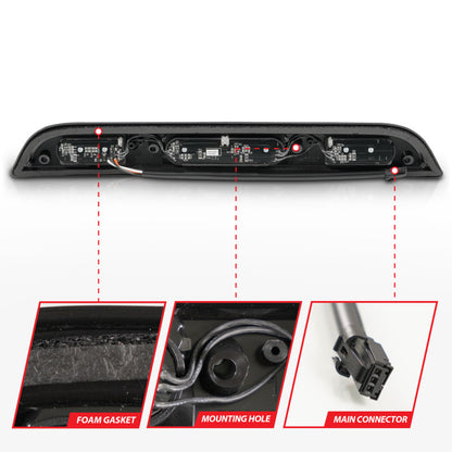 ANZO 15-20 Ford F-150 - F-450 LED Third Brake Light - Black Housing/Smoke Lens 531112 531112 User 4