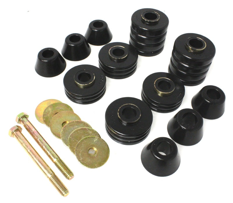 Energy Suspension Body Mount Set Black Chevrolet C20 All 1975-1980 3.4103G Photo - Primary